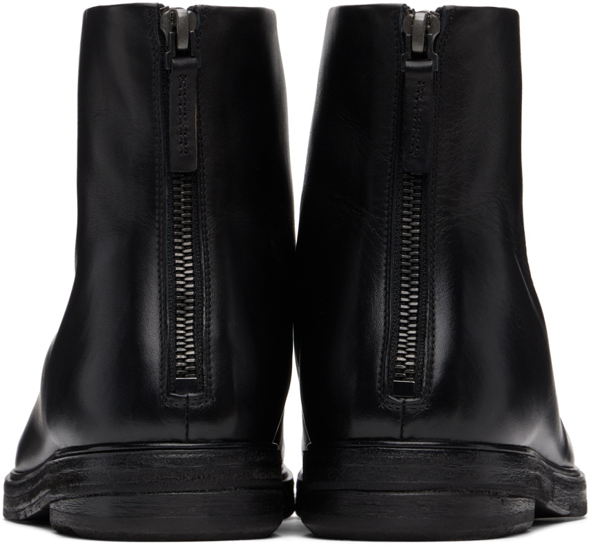 Marsèll Black Zucca Zeppa Ankle Boots