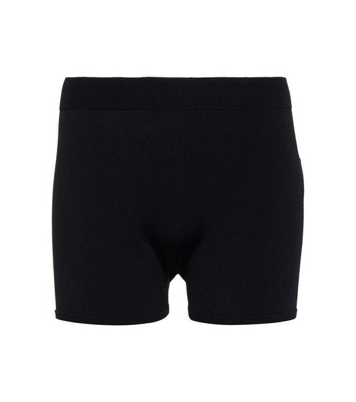 Photo: Alexander McQueen - Mid-rise biker shorts