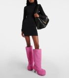 Balenciaga Alaska suede knee-high boots