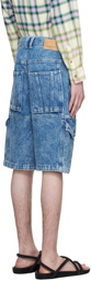 Isabel Marant Blue Jemuel Denim Shorts