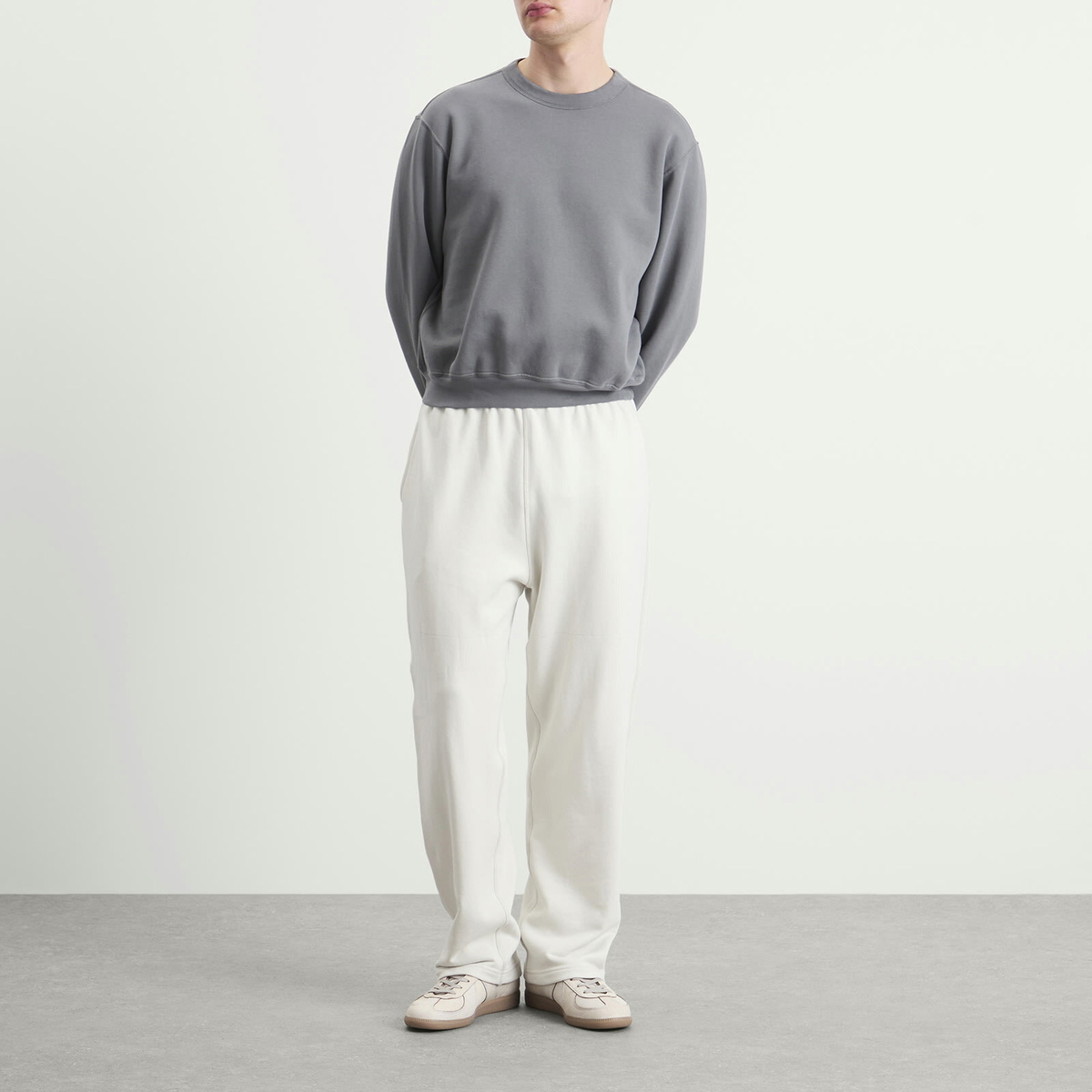 Lady White Co. Men's Relaxed Sweatshirt in Kelp