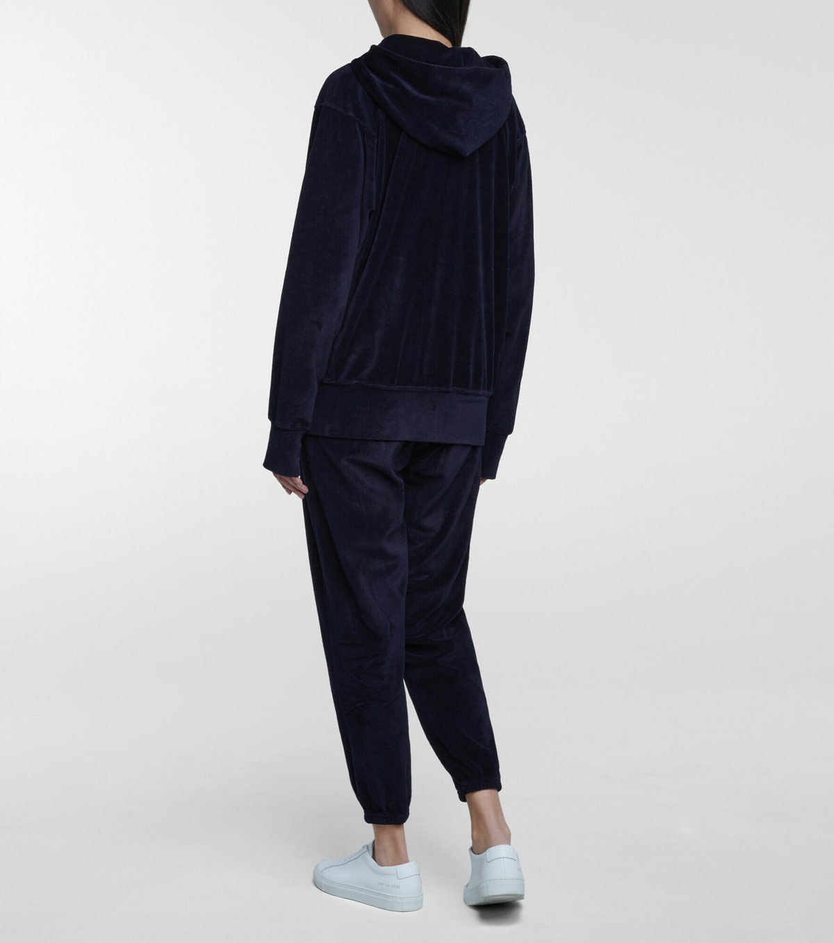 Les Tien - Velour hoodie