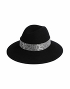 Borsalino Womens Hat in Black