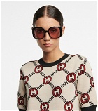 Gucci - Logo-detailed square sunglasses