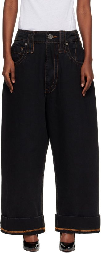 Photo: VAQUERA Black Baby Jeans