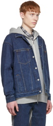 Undercoverism Indigo & Grey Denim Jacket