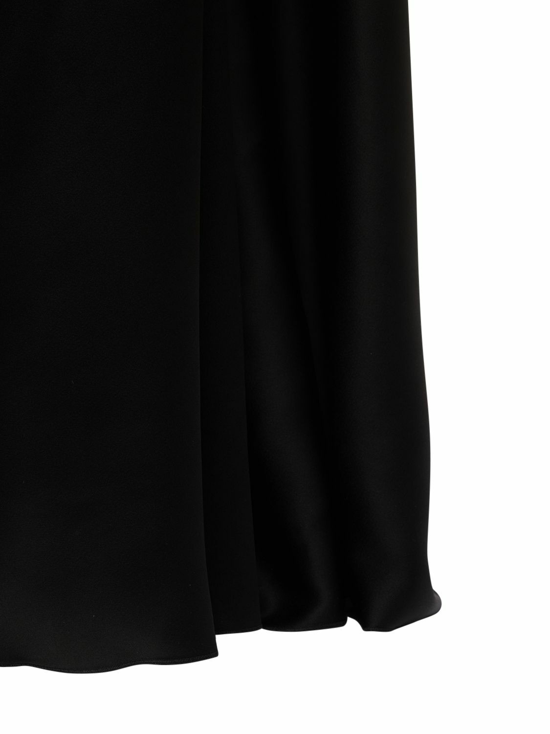 パネル加工★スリップオン★ワンピース★ VICTORIA BECKHAM VICTORIA BECKHAM - Cami Open Back Satin Midi Slip Dress