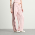Adidas Women's Terry Towel Track Pants in Sandy Pink