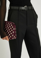 Nili Lotan Etoile Straight-leg Wool Trousers Black