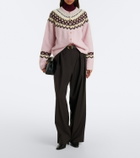 Arch4 Loze Fair Isle cashmere cardigan