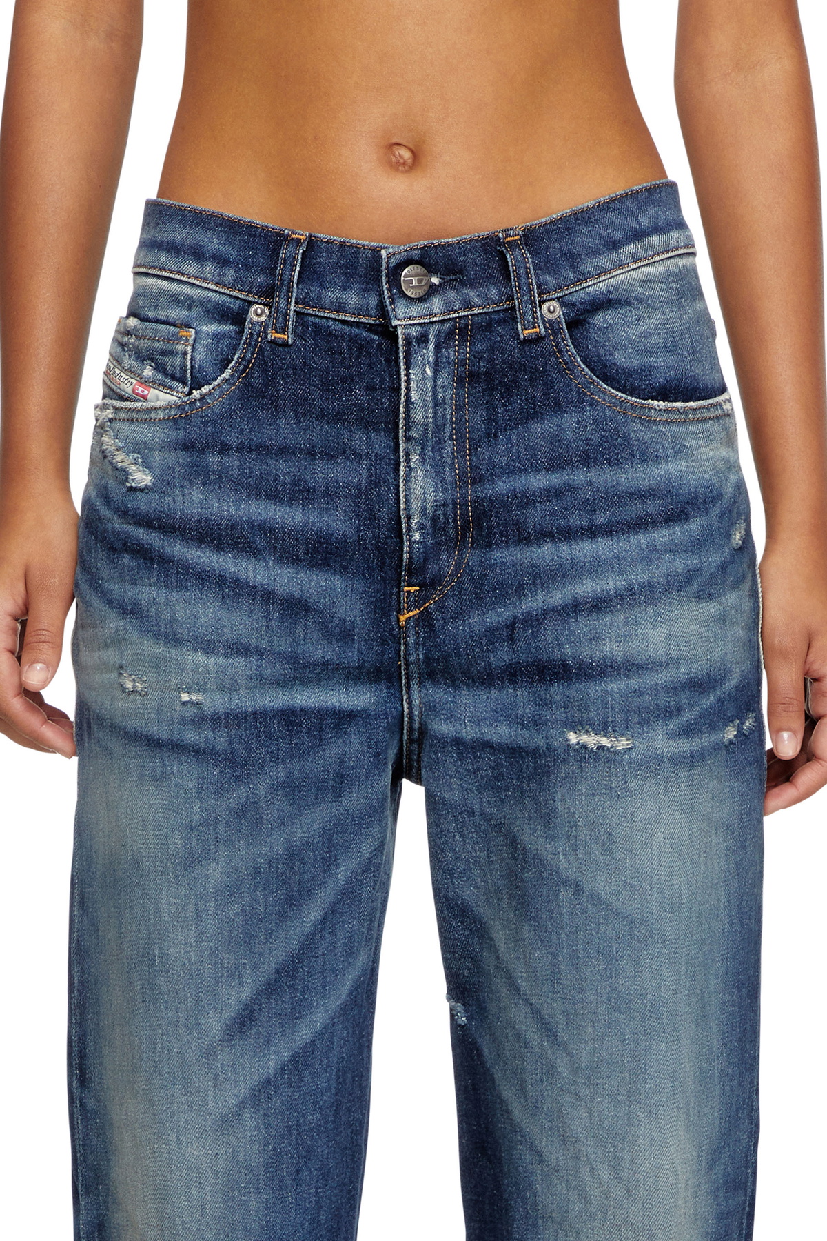 Diesel Regular Jeans - 2016 D-Air - Jeans Womens in Blue Diesel