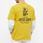 A Bathing Ape Men's Ursus Camo Pocket T-Shirt in Yellow