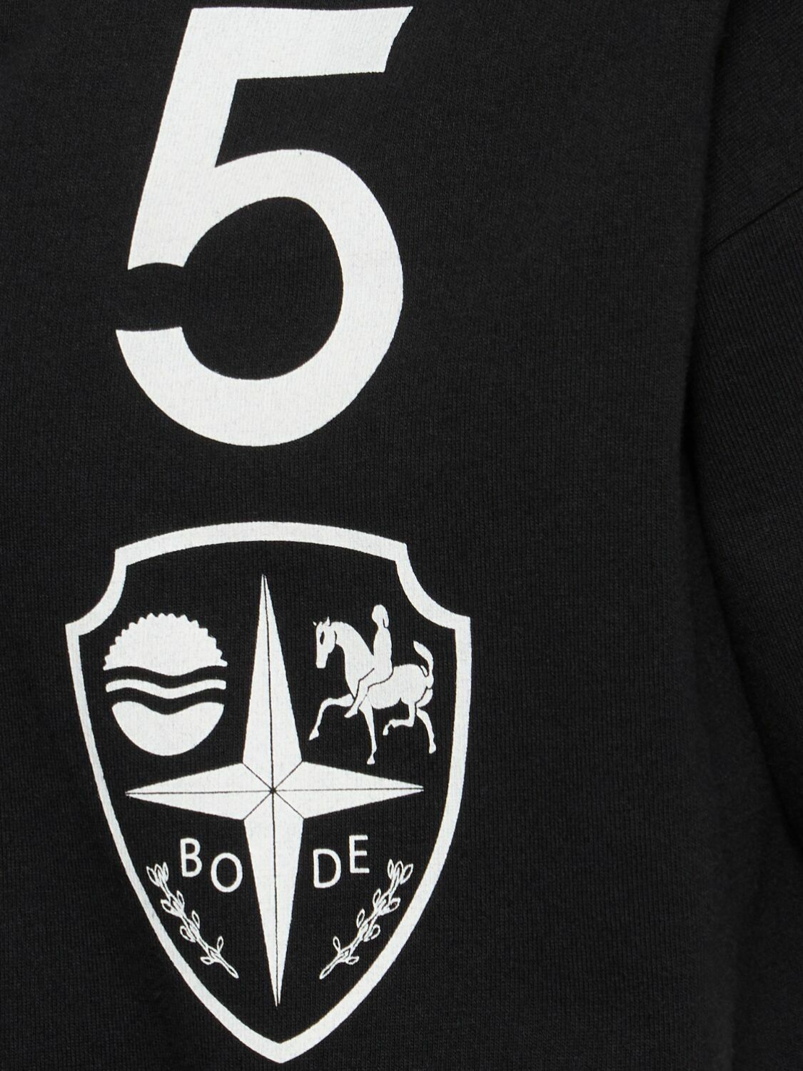 トップス BODE Recreation Polo BODE Recreation Polo Black | BDC Paris I Boys Don't Cry