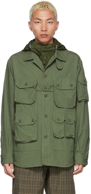 Photo: Engineered Garments Green Explorer Jacket