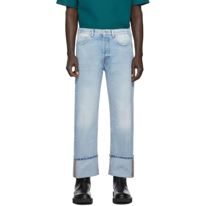 Photo: Valentino Blue VLogo Jeans