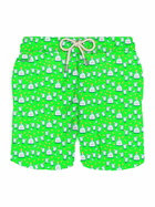 MC2 Saint Barth Man Light Fabric Swim Shorts With Tequila Print