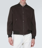 Brioni Wool and cashmere bomber jacket