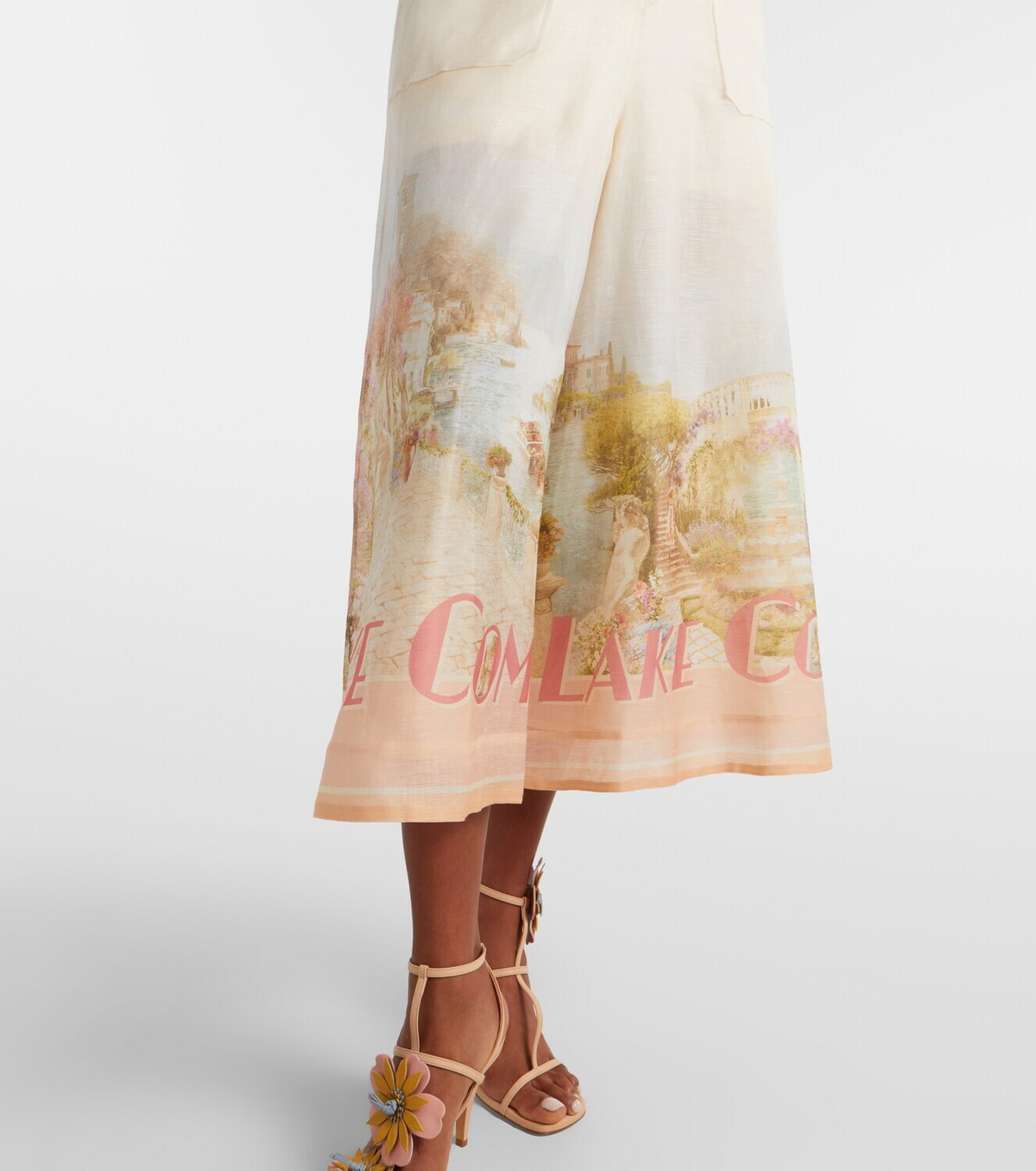 Zimmermann Como linen and silk jumpsuit