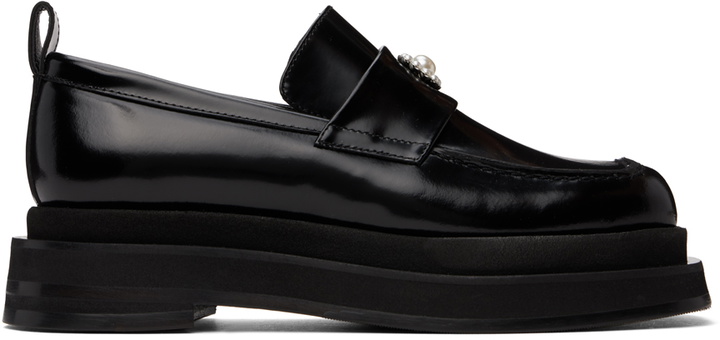Photo: Simone Rocha Black Heart Toe Platform Loafers