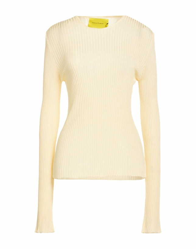 Photo: Marques' Almeida Womens Sweater in Pastel yellow
