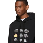 Marcelo Burlon County of Milan Black Close Encounters Of The Third Kind Edition Spaceships Hoodie