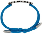 Alexander McQueen Blue Graffiti Bracelet