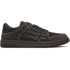 AMIRI Brown Skel Top Low Sneakers