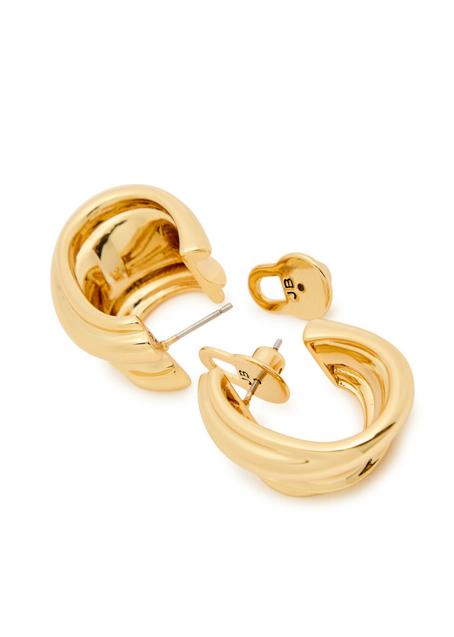 Jenny Bird Leona 14kt Gold-plated Hoop Earrings - One Size