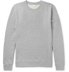 Sunspel - Brushed Loopback Cotton-Jersey Sweatshirt - Men - Gray