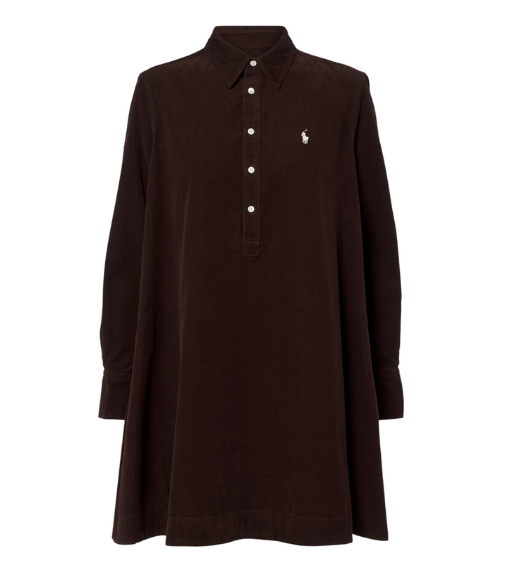 Photo: Polo Ralph Lauren Cotton corduroy minidress