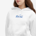 Champion Women's x Guizio Hooded Sweatshirt in White
