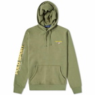 Polo Ralph Lauren Men's Sport Washed Popover Hoody in Army Olive
