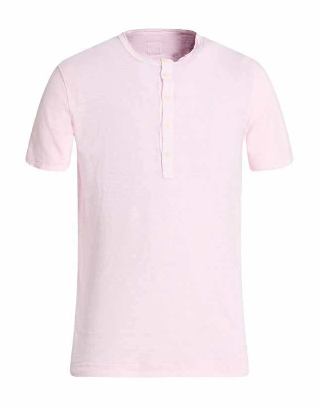 Photo: 120% Lino Mens T-shirt Light in Pink