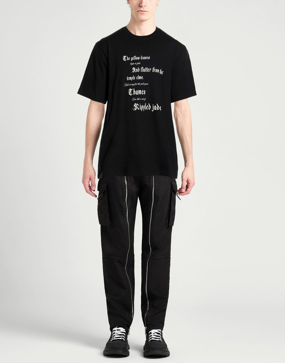 Mcqueen Mens T-shirt in Black