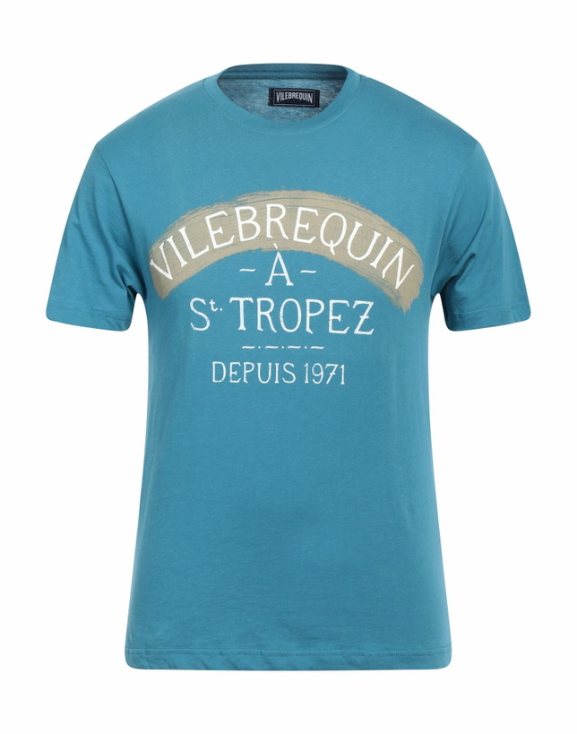 Photo: Vilebrequin Mens T-shirt Light in Blue