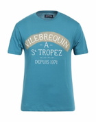 Vilebrequin Mens T-shirt Light in Blue
