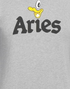 Aries Mens Sweatshirt in Grey