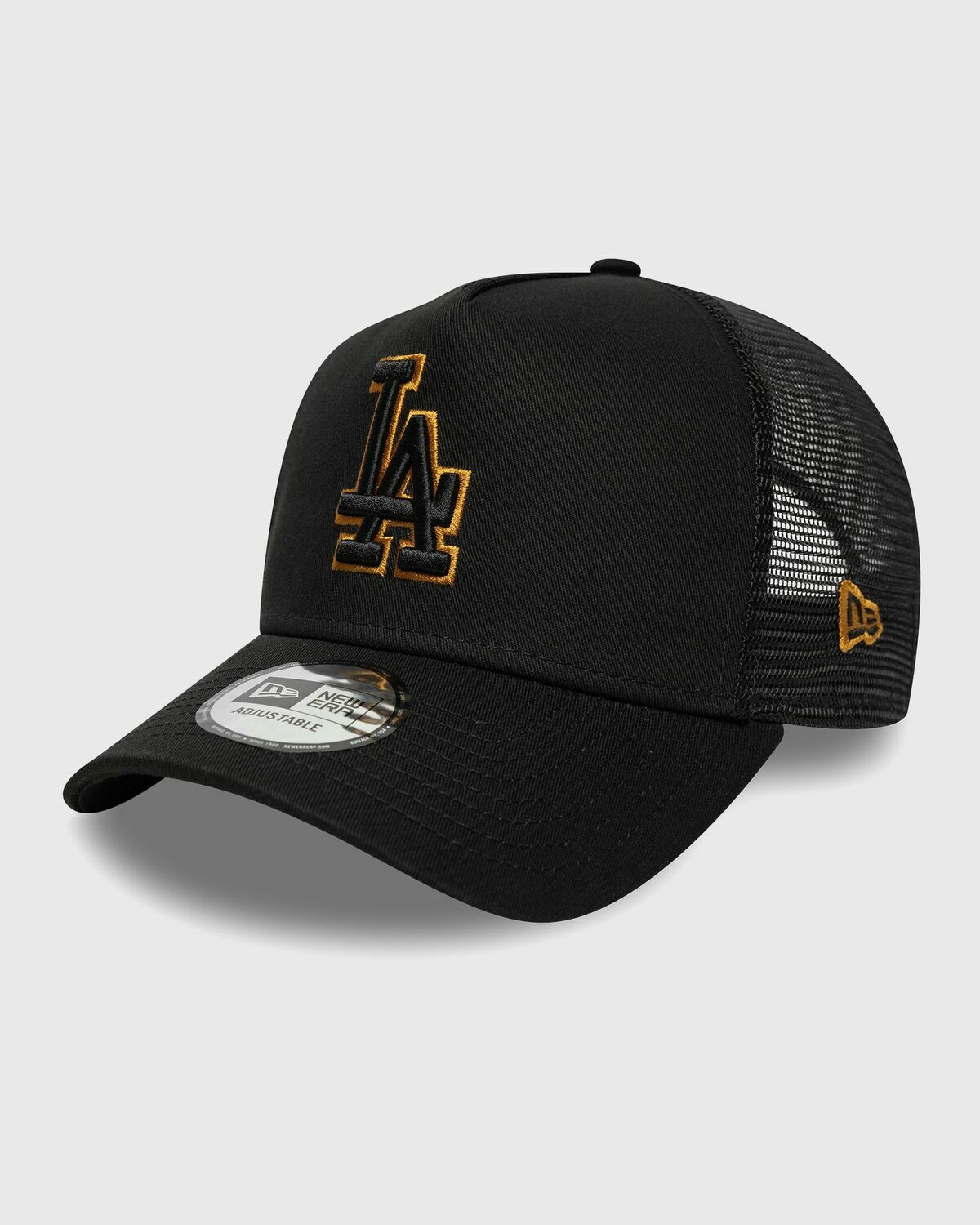 New Era OUTLINE EF TRUCKER LOS ANGELES DODGERS Black Mens Cap
