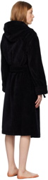 TOM FORD Black Towelling Robe