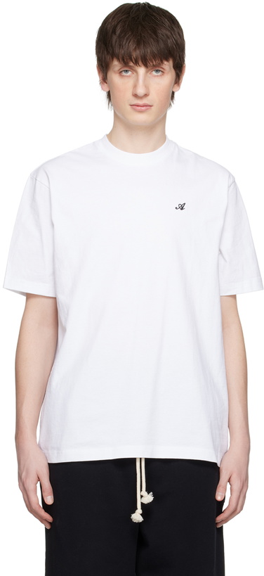 Photo: Axel Arigato White Signature T-Shirt