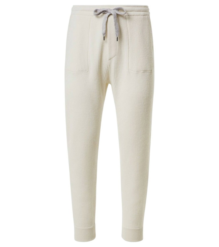 Photo: Brunello Cucinelli Cashmere-blend sweatpants