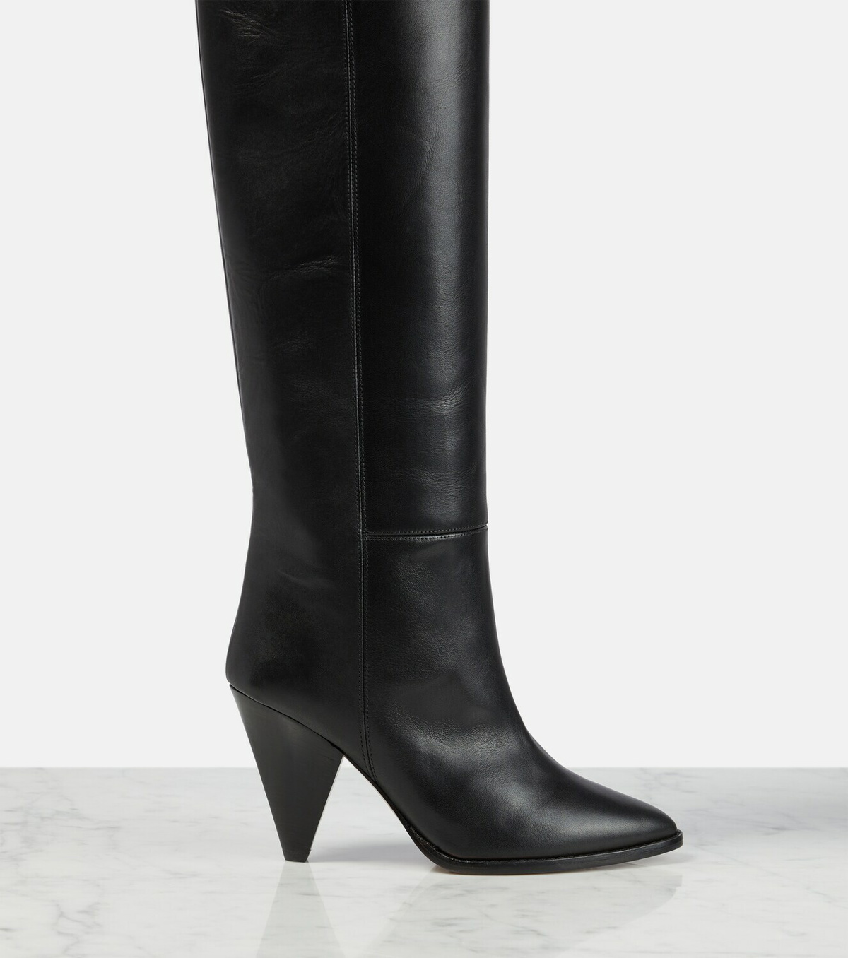 Isabel Marant Leather over-the-knee boots