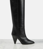 Isabel Marant Leather over-the-knee boots