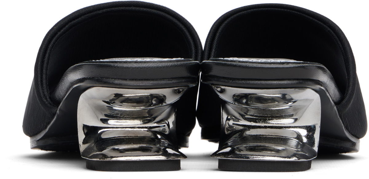 Nicole Saldaña Black Sarah Heeled Sandals