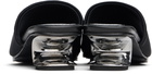 Nicole Saldaña Black Sarah Heeled Sandals