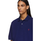 Polo Ralph Lauren Blue Mesh Iconic Polo