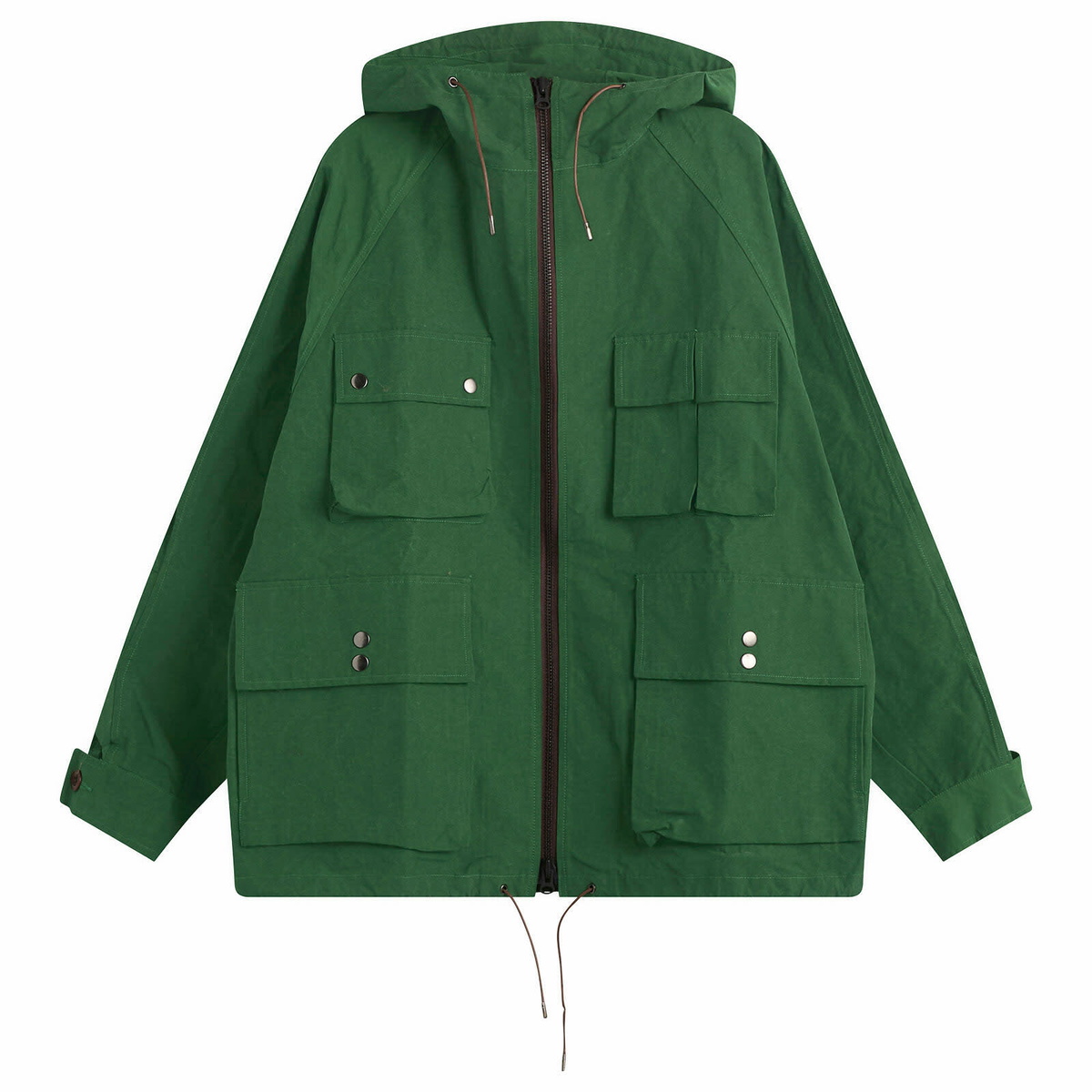 Café Mountain Men's Telemark Mountain Jacket in Racing Green