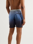 True Tribe - Neat Steve Mid-Length Ombré ECONYL Swim Shorts - Blue