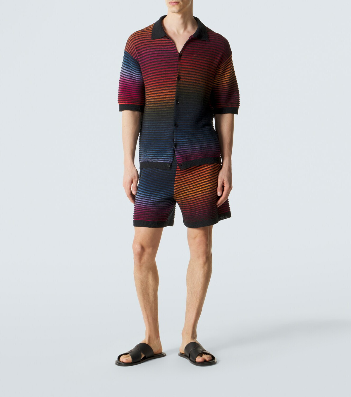 Loewe Paula's Ibiza Anagram cotton-blend shorts