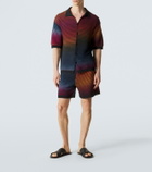 Loewe Paula's Ibiza Anagram cotton-blend shorts